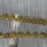 Gold Lace Trim 16 Yards Gold Gimp Braid Scroll Braid Trim Gold Metallic Swirl Trim for Sewing, Cake, Headband, Bracelet, Bag, Purse Handles (Gold)