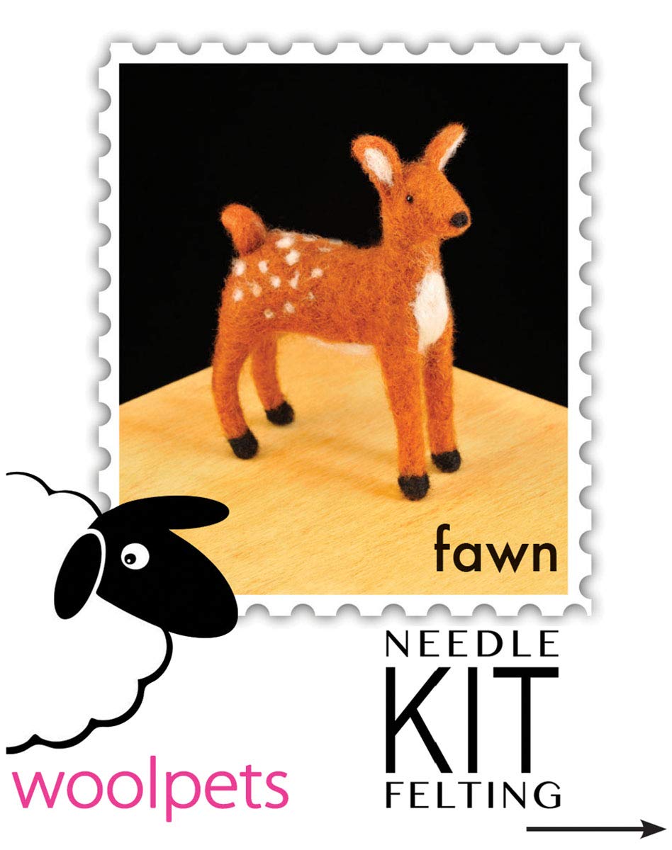 WoolPets Fawn - Needle Felting Craft Kit