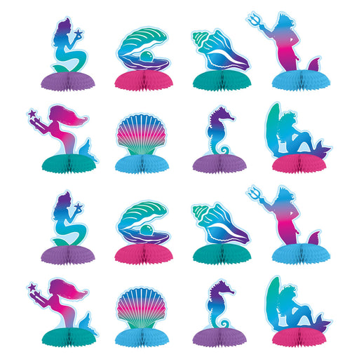 Mermaid Mini Centerpieces Pack of 2