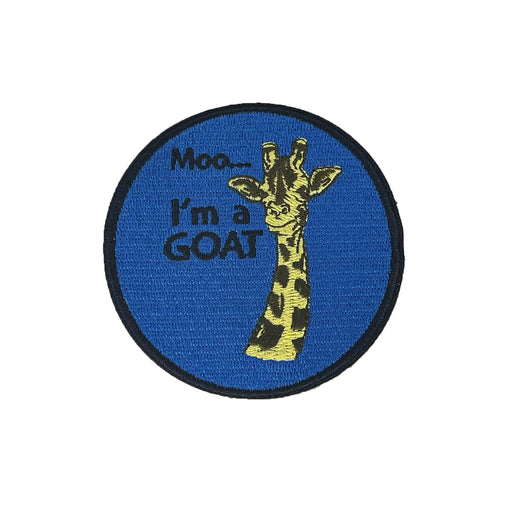 Moo... Im a Goat Patch, Morale Patch, Meme Patch, Morale Patch, Military Patch, Hook and Loop, Tactical Backpack, Murph, Veteran Owned