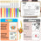 Paint Brushes, Anezus 50 Pcs Kids Paint Brushes Bulk Toddler Paint Brushes Set with Big Round Paint Brush and Large Flat Paint Brushes for Preschool Children Painting Party Supplies