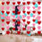 Valentines Day Decor Valentines Day Decorations Valentines Day 78 Hearts Felt Garland Valentines Decor Valentines Decorations for Anniversary Wedding Party Supplies String Garland NO DIY Redpink