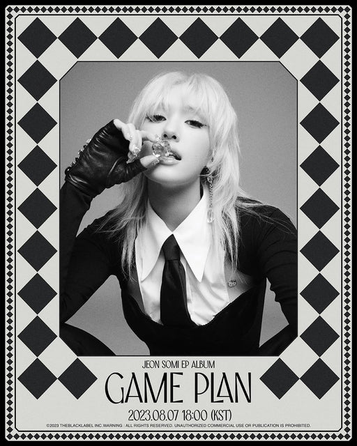 Jeon Somi GAME PLAN EP Album Contents+Photocard+etc+Tracking Sealed SO MI (NEMO Black Version)