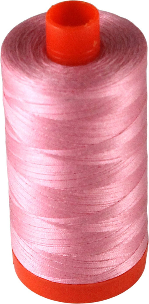Aurifil Cotton Mako 50wt Bright Pink Thread Large Spool 1421 yard MK50 2425