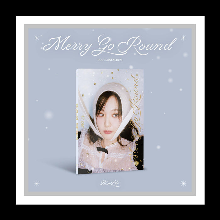 BOL4 Merry Go Round' 9th Mini Album CD+Photobook+Photo Ticket+Sticker+Photocard+Tracking Sealed Bolbbalgan4