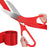 Red Ribbon Cutting Ceremony Kit – 20 Inch Giant Scissors and Ribbon Giants Ribbon Cutting Scissors with Red Ribbon Grand Opening Ribbon and Scissors for Special Events Inaugurations and Ceremonies