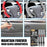 Felico Liquid Mirror Chrome Marker, 3Pcs Chrome Paint Pens, Permanent Art Set for Model Metal Plastic Glass Repair Kit Car Tire DIY Craft, Waterproof Reflective Gloss Metallic Markers Silver