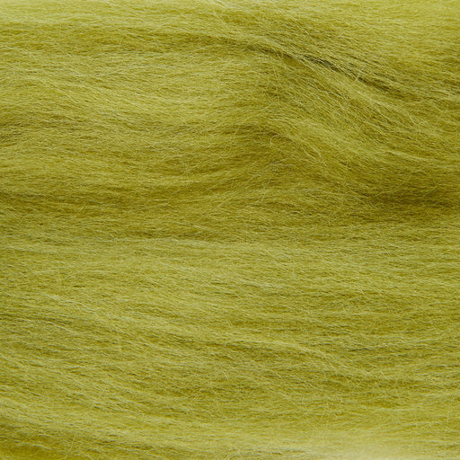Clover Moss Green Natural Wool Roving .3oz